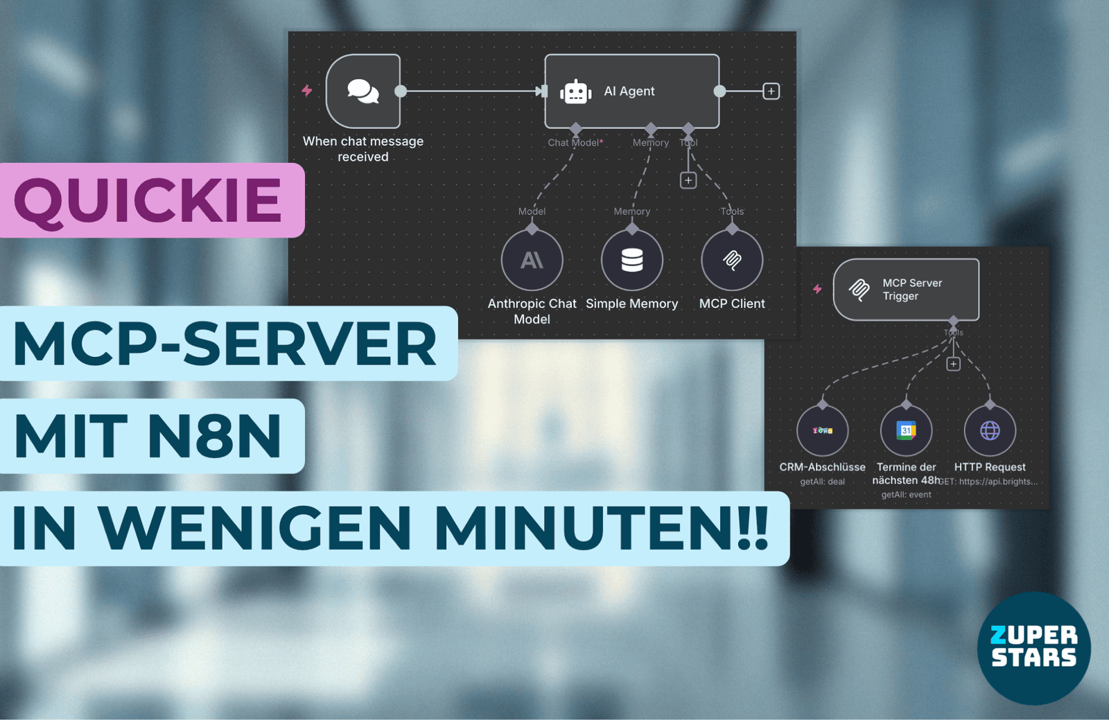 Zuperstars Video: Aufbau eines MCP-Servers/Clients mit N8N
